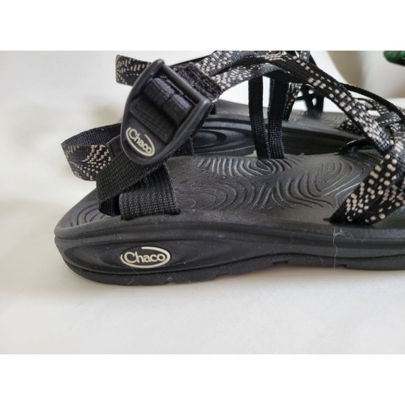 Chaco Womens Z/Volv X black hiking Sport Outdoor Waterproof sandals size 11 - Picture 3 of 6